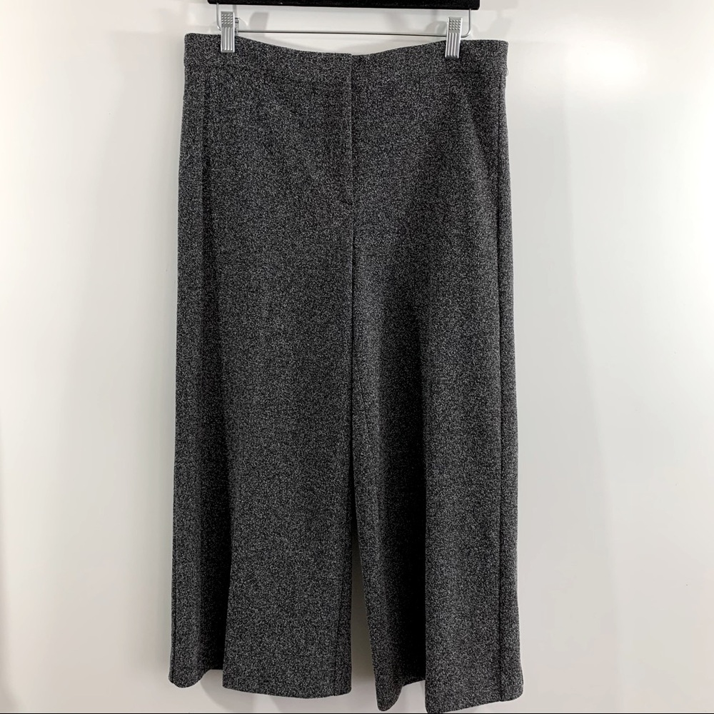 NWT Ann Taylor Tweed Capri Wide Leg Pants Sz 8